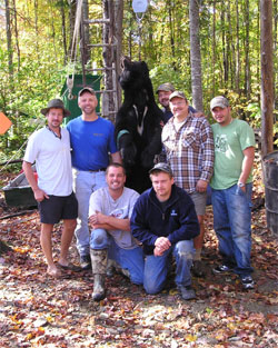 Record black bear