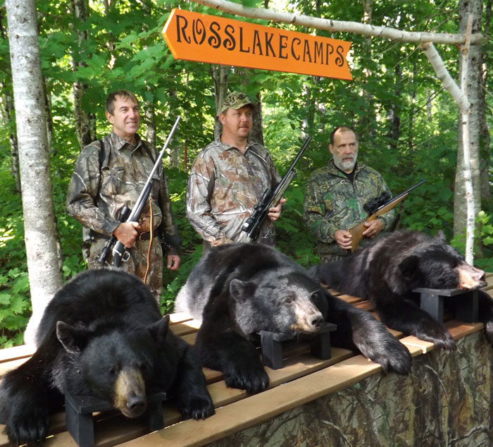 Ross Lake Camps Maine Bear Hunting