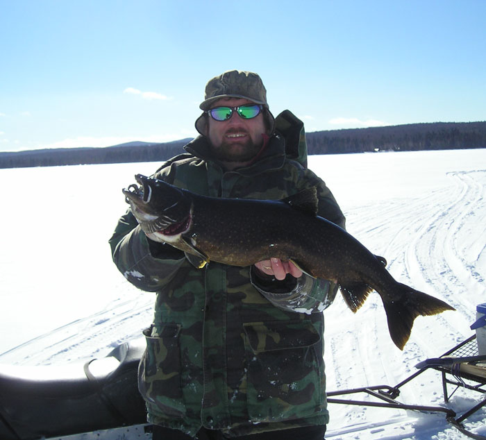 Ross Lake Camps Maine Ice Fishing