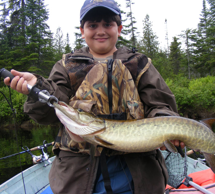 Ross Lake Camps Maine Muskie Fishing