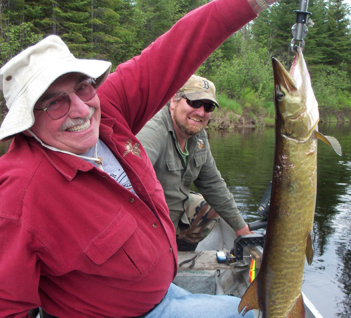 Ross Lake Camps Maine Muskie Fishing