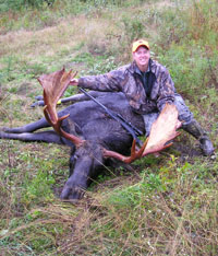 Andrea's trophy moose